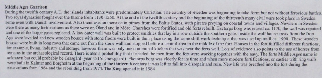 Eketorp History.